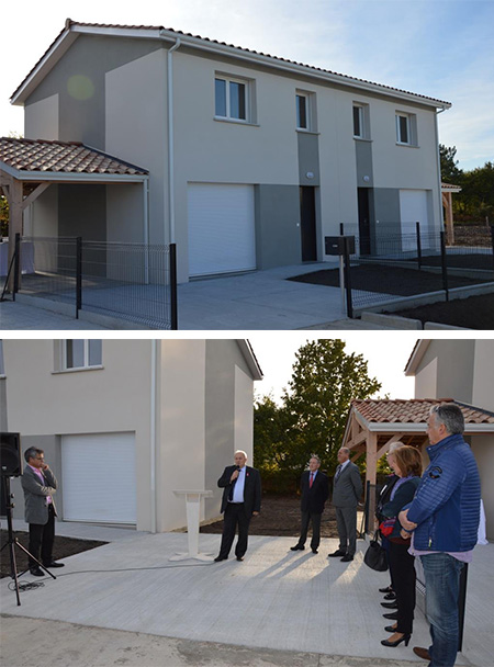 4 maisons sur la commune de Saint-Jean-d’Illac.
